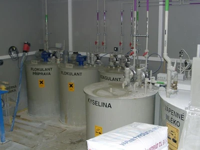 Realizace chemických čistíren odpadních vod